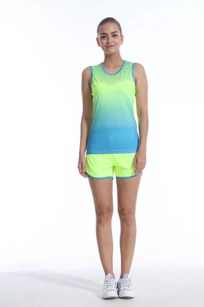 Professional marathon Sports vest + Shorts - yogaflaunt