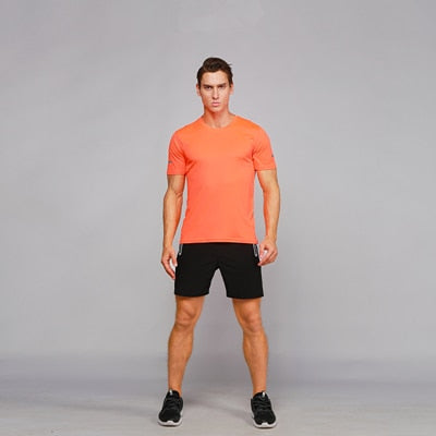 Quick dry men running trainning sets - yogaflaunt