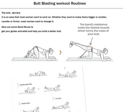 Booty Belt Resistance - yogaflaunt