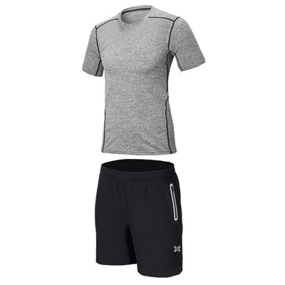 Reflective Men Sports Running Set - yogaflaunt