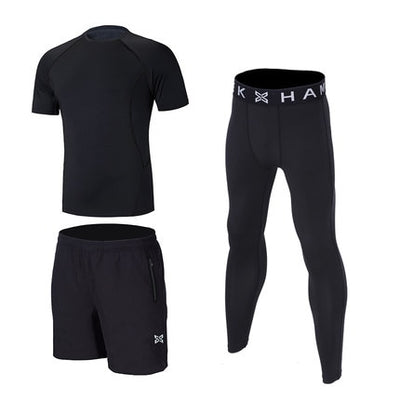 Reflective Men Sports Running Set - yogaflaunt