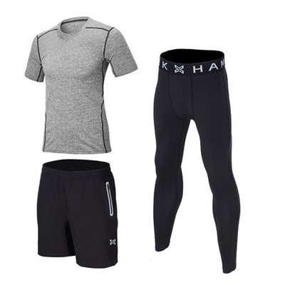 Reflective Men Sports Running Set - yogaflaunt