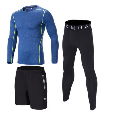 Reflective Men Sports Running Set - yogaflaunt