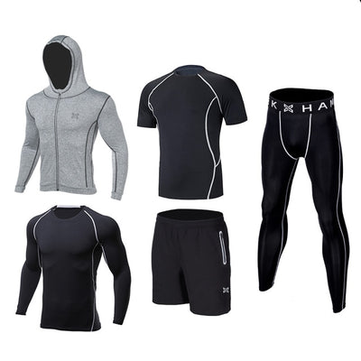 Reflective Men Sports Running Set - yogaflaunt