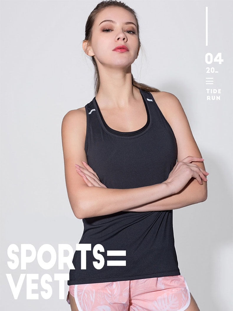 Yoga Sexy Mesh Sleeveless - yogaflaunt