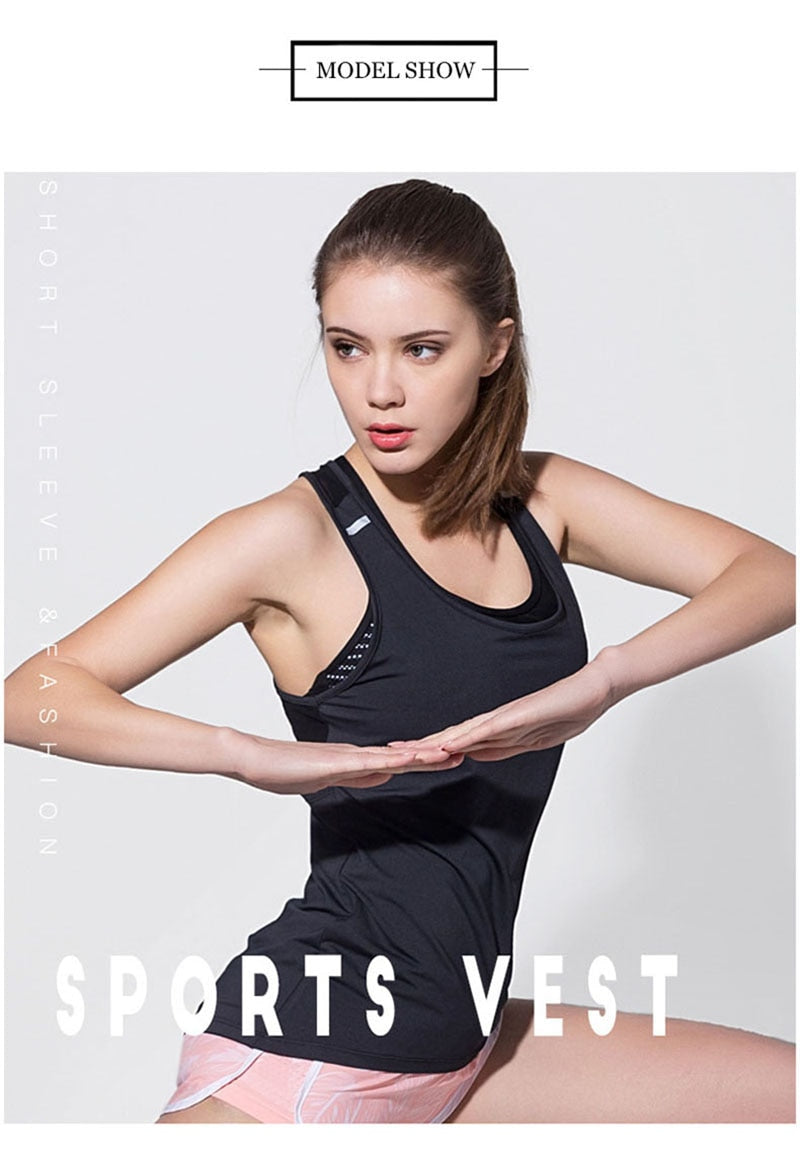 Yoga Sexy Mesh Sleeveless - yogaflaunt