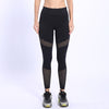 Mesh Splicing Skinny Blended Yoga Pants - yogaflaunt