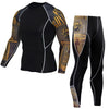 Compression Shirt + Pants Skin-Tight Suit - yogaflaunt