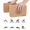 Natural Cork High Density Yoga Brick - yogaflaunt