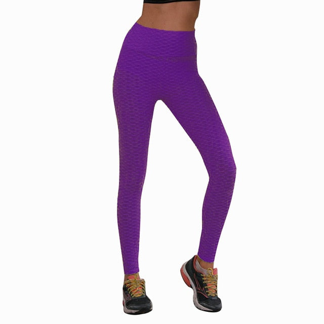 Sexy Jacquard Sports Leggings - yogaflaunt