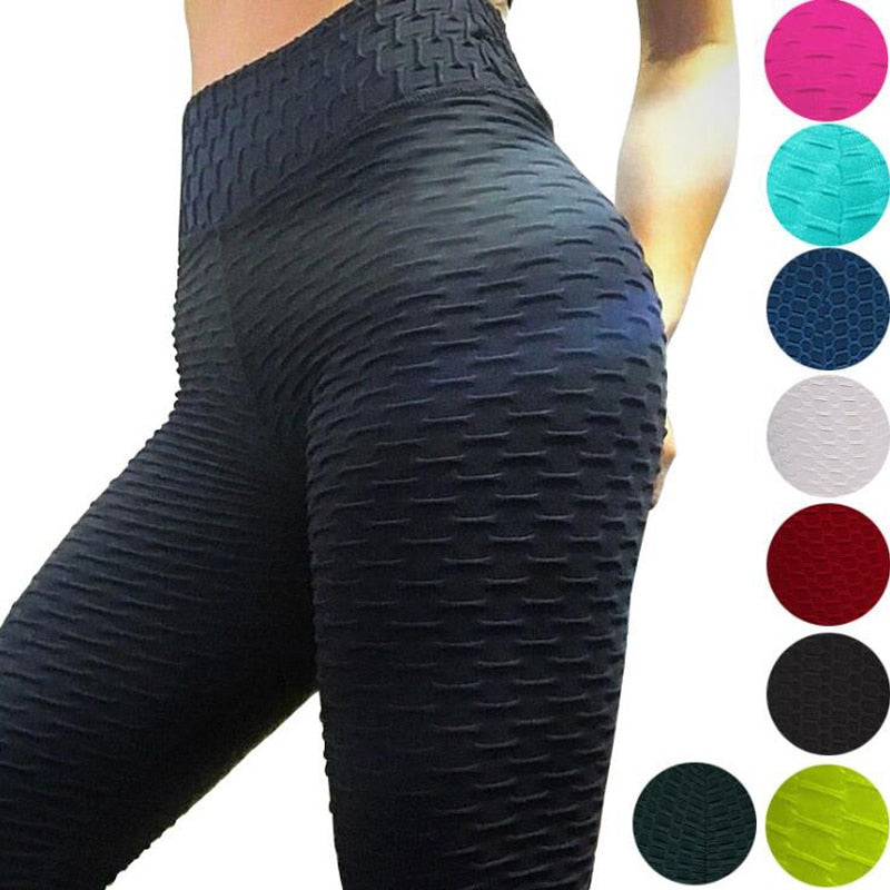 Sexy Jacquard Sports Leggings