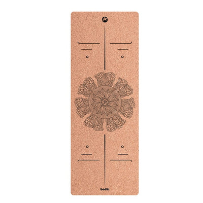 TPE+Cork Non-slip Yoga Mat - yogaflaunt