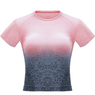 Ombre Sports T shirt - yogaflaunt