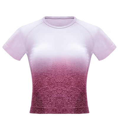 Ombre Sports T shirt - yogaflaunt