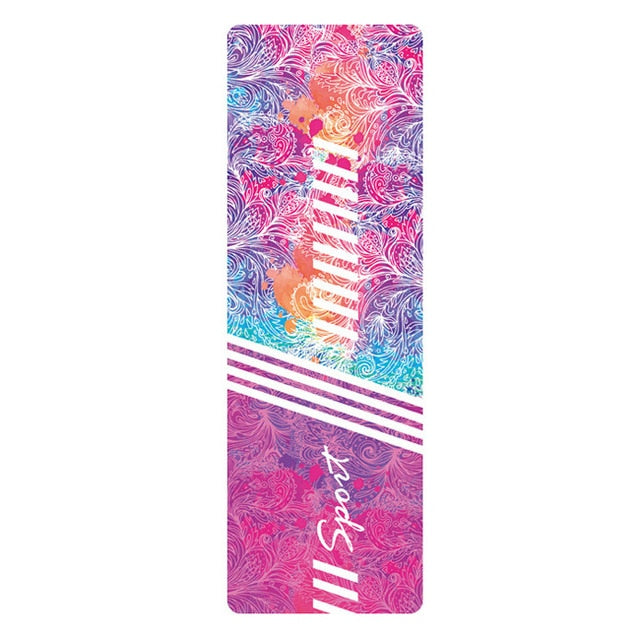 Tropical Palm Tree Printing Mat - yogaflaunt
