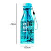 Unbreakable Frosted Leak-proof Plastic Bottle - yogaflaunt