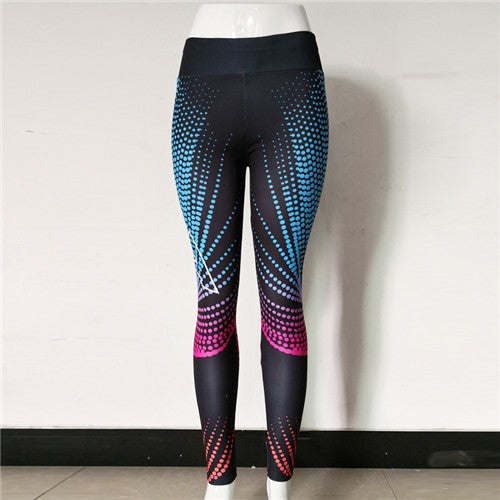 Tights Stretch Print Yoga Pants - yogaflaunt