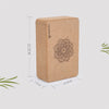 Natural Cork Yoga Brick - yogaflaunt