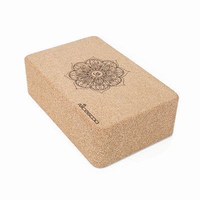 Natural Cork Yoga Brick - yogaflaunt