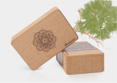 Natural Cork Yoga Brick - yogaflaunt