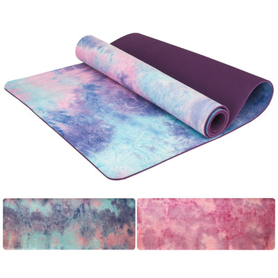 Tie-dye Non-slip Fitness Mat - yogaflaunt