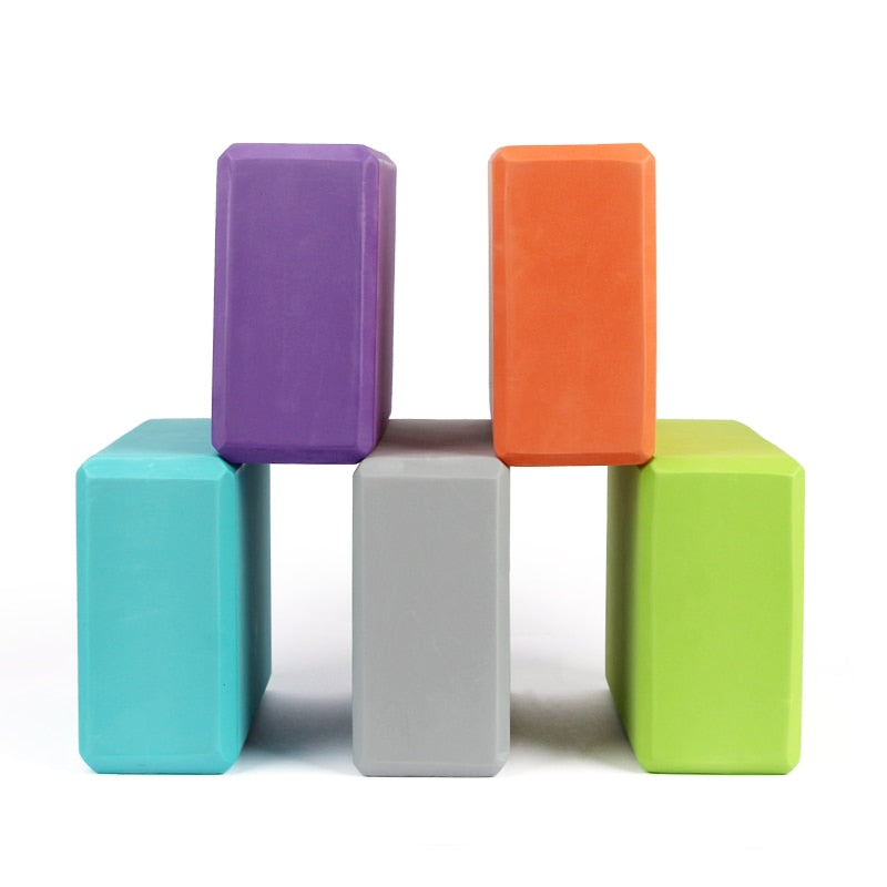 Yoga Colorful Foam Block Brick
