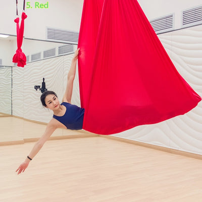 Anti-gravity Yoga Hammock Swing - yogaflaunt