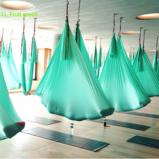 Anti-gravity Yoga Hammock Swing - yogaflaunt